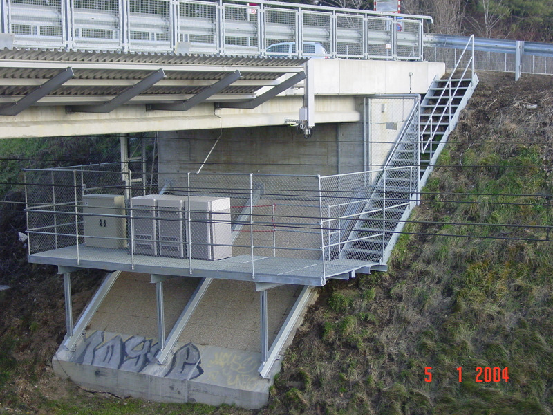 Escalier métallique construction Erteco SA